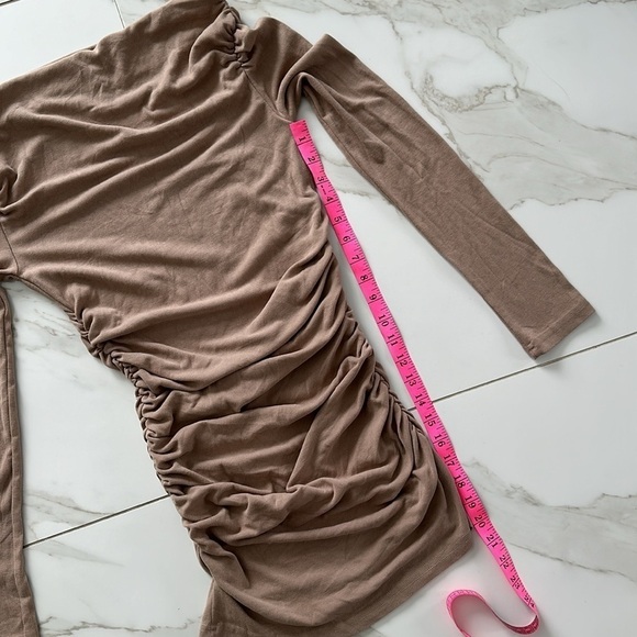 NWT Micas off shoulder ruched mini dress or top Size Medium festival - Picture 6 of 10